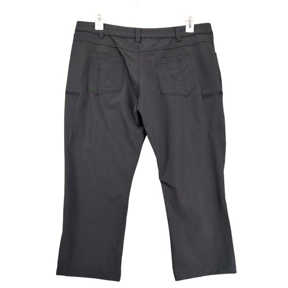 Willit Gray Hiking Cargo Ankle Pants Women's 16 Nylon Stretch Quick Dry 38x24" - Picture 2 of 10